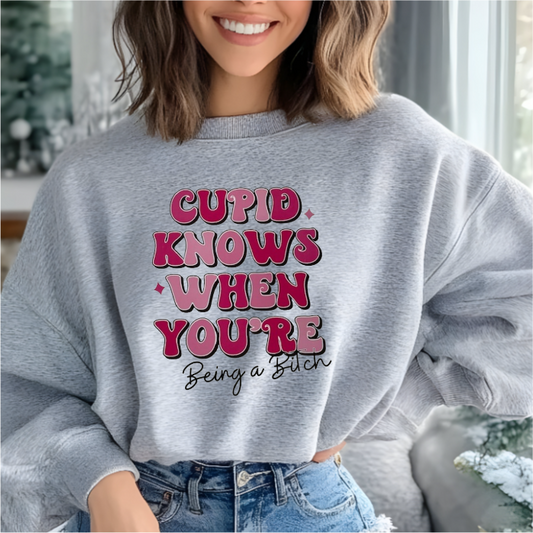 Cupid knows.. sweater