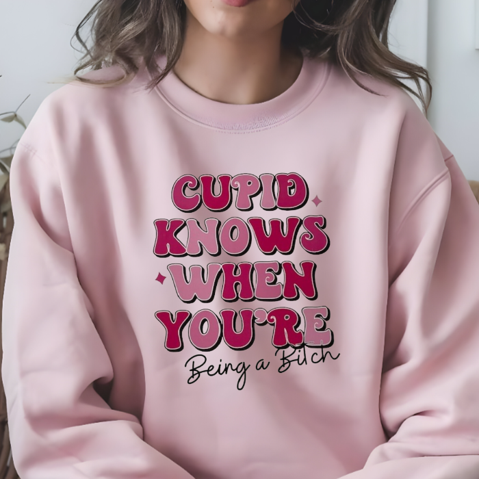 Cupid knows.. sweater