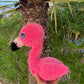 Flamingo plushie