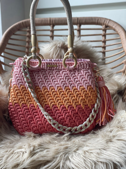 Sunset bucket bag XL
