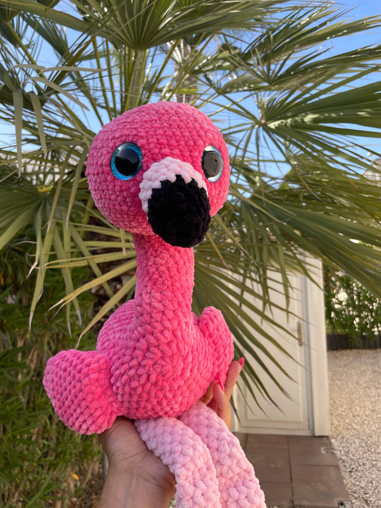 Flamingo plushie