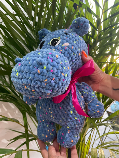 Hippo plushie