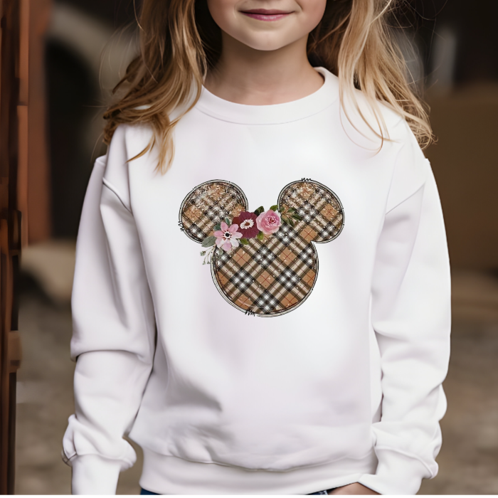 Minnie burberry style KIDS Sweater