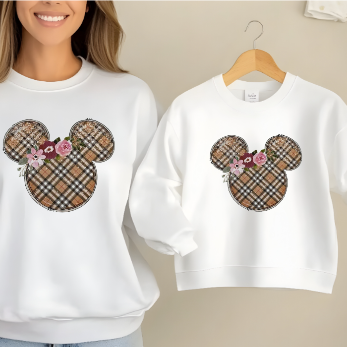 Minnie burberry style KIDS Sweater