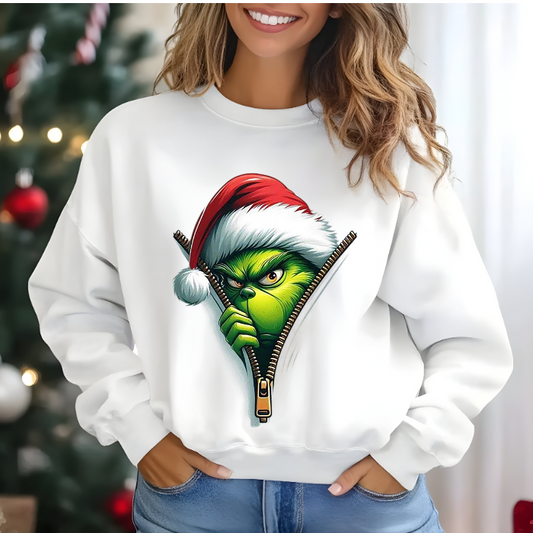 Sneaky Grinch Christmas Sweater – Limited Edition | La Maison Neubauer