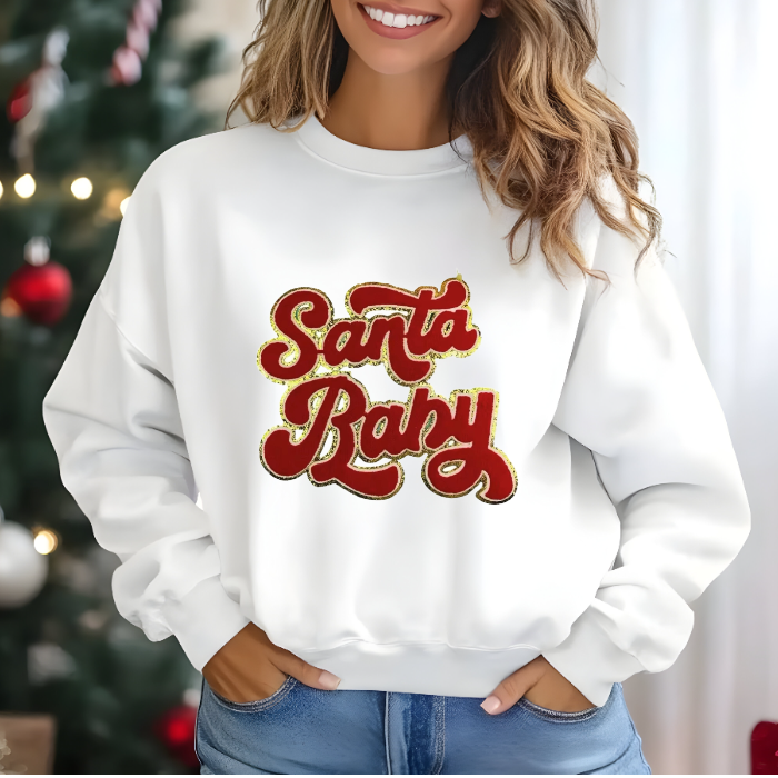 Santa Baby Christmas Sweater – Limited Edition | La Maison Neubauer