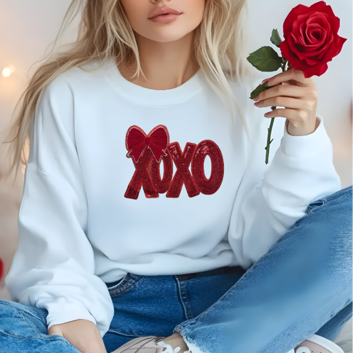 XOXO Bow sweater